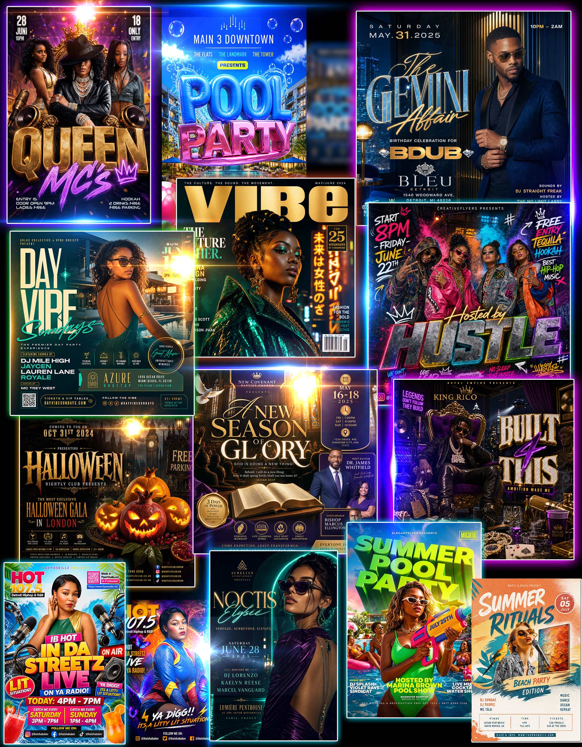 Flyer preview